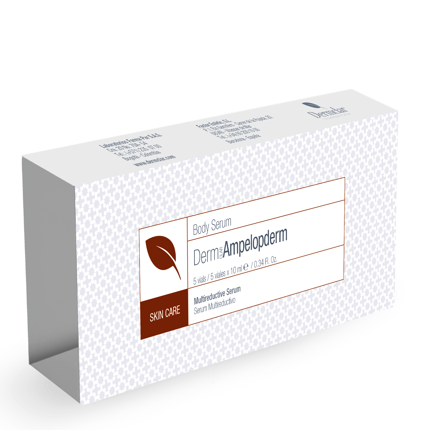 DERMCLAR AMPELOPDERM 10 ml vial x 5