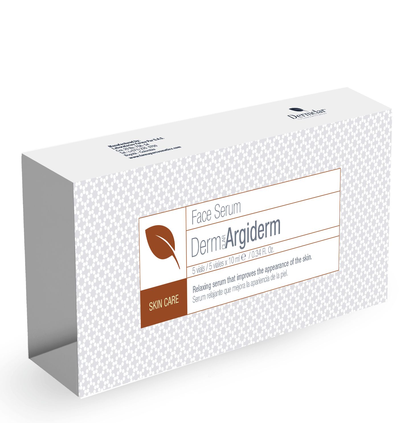 DERMCLAR ARGIDERM vial 10 ml x 5