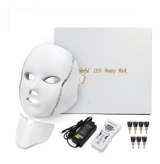 Mascara Led con cuello 7 colores